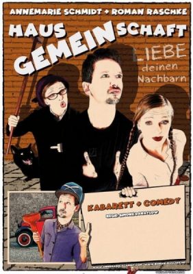 Plakat HausGEMEINschaft Plakat Hausgemeinschaft mit Annemarie Schmidt und Roman Raschke